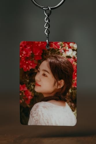 Image of Customized personalized Double Side Keychain With QR And Image | Best gift for couple
