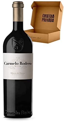 Carmelo Rodero - Envío 24 h - Ribera del Duero - Vino Regalo - Cosecha Privada (1 x Botella 75 cl, 9 Meses)
