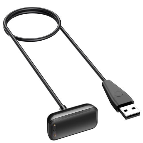 Oumida 50CM Charging Cable for Fitbit Luxe Charger/Fitbit Charge 6/5 Charger 50CM/1.6ft Magnetic Replacement Cord USB Charging Cable Dock