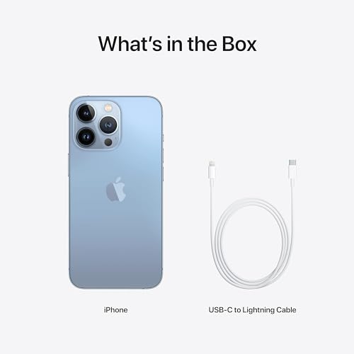 Image of Apple iPhone 13 Pro, 256GB, Sierra Blue - Verizon (Renewed)