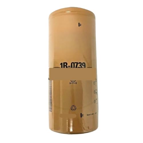 Filtre à huile 1R-0739 avec média filtrant haute efficacité pour moteur