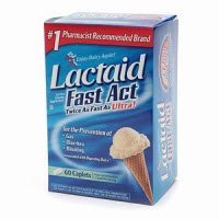 2488427 PT# 531140 Lactaid Fast-Acting Caplet Dairy Aid 5mg 12/Bx Made by McNeil Labs