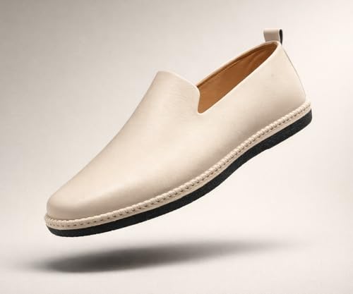 Image of Kraasa Men's Jutis Ethnic Casuals, Slip-on Closure, Stylish Loafers | Perfect for Formal Wear, Business and Parties