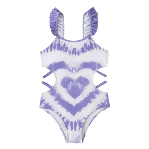 iiniim Kids Girls One Piece Swimsuit Sleeveless Beachwear Pool Party Bathing Suit Swimwear