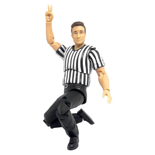 Figures Toy Company Ultimate Referee With Deluxe Articulation For Wwe Wrestling Action Figures