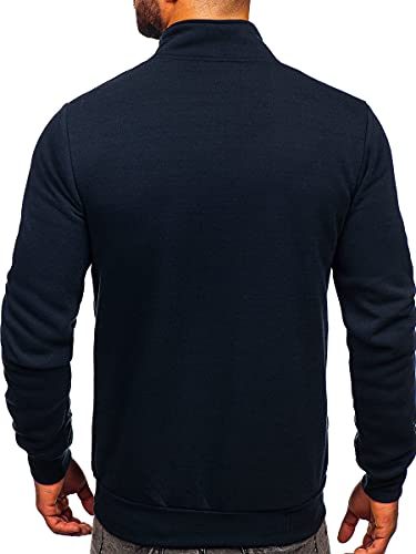 Men's Track Jackets Black Lightweight Sweatshirts Full Zip Up Mock Neck Long Sleeve Tops With Pocket #TOP30
