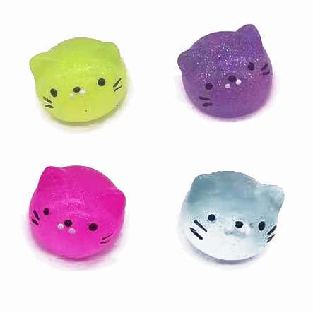 Kipp Brothers Glitter Squish Jellies (Cats - Pack of 12)