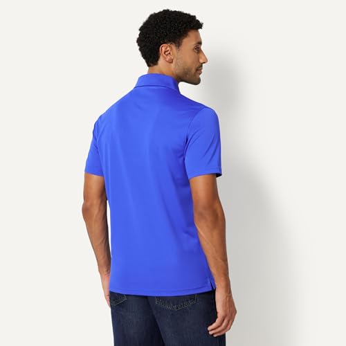 Image of Amazon Essentials Men's Moisture Wicking Golf Polo Shirt, Short Sleeve, Slim-Fit, Quick-Dry