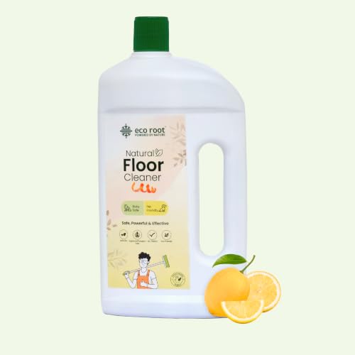 Image of Natural Floor Cleaner Liquid | Herbal Enzyme-Based for Home, Kitchen, Bathroom & Pet Areas | Plant-Based, Biodegradable, Baby & Pet Safe | Pack of 3 | 1L