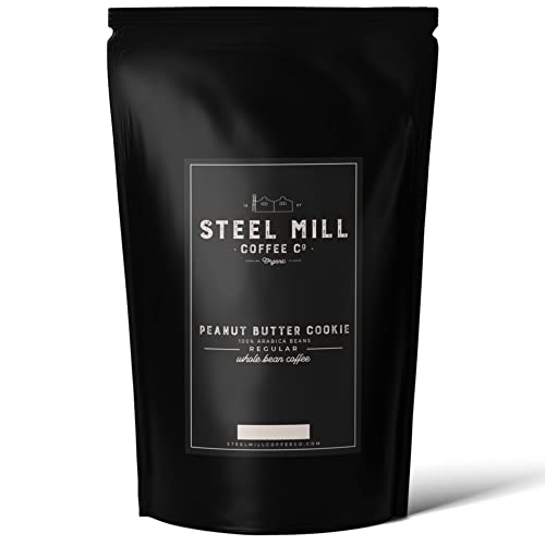 Steel Mill Coffee Co Café en Grano Sabor Galleta 12 oz