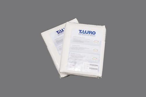 TAURO Noppen Matratzenschoner Textil 90 x 200 cm (Doppelpack =2 Stück)