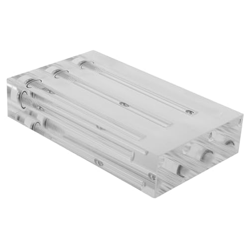 BRIGHTFUFU 1Set Engine Oil Quality Tester Viscosity Comparison Tool for Automotive Transmission Oils Durable Acrylic Design Easy to Use Oil Pressure Testing Kit