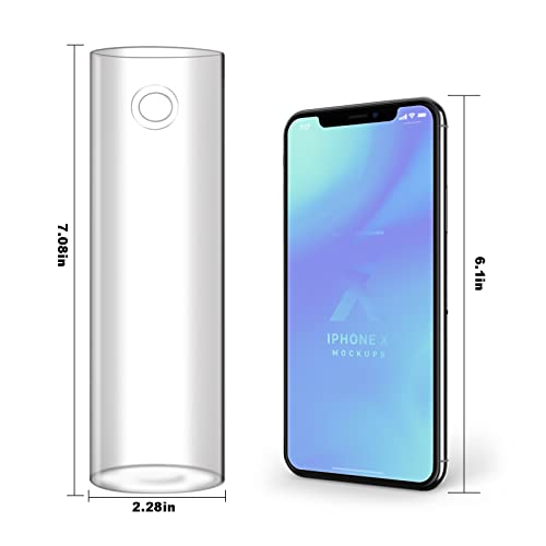 Wall Hanging Planter Glass Plant Propagation Station,Plant Terrarium Perfect for Home Garden Office Decoration Accessories-4 Cylinder Shape Container - Image 5