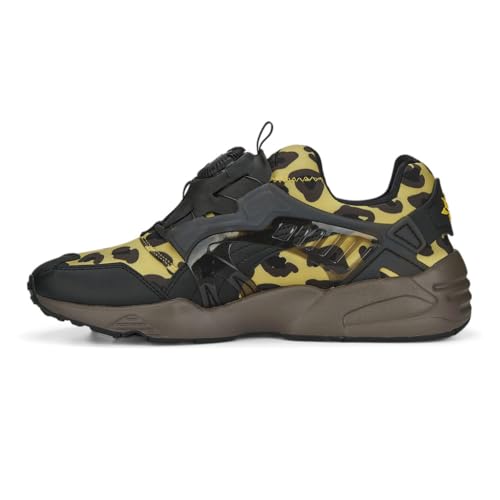PUMA Womens Disc Blaze Leopard-Cheetah Slip On Sneakers Shoes Casual - Black, Brown3