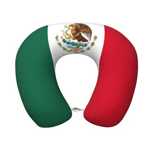 Almohada semicircular poliéster para cuello negra