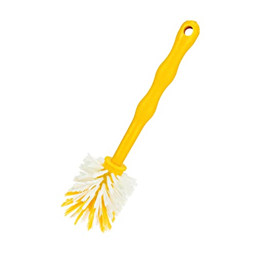 Wundermix - Cepillo de Limpieza WunderBrush® para el Vaso de tu Robot de Cocina (1 ud.) • Cepillo Resistente con cerdas de Nylon • Accesorio de Limpieza (Amarillo)