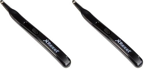Rexel 03001 Extract It - Extraegrapas, color negro (Paquete de 2)