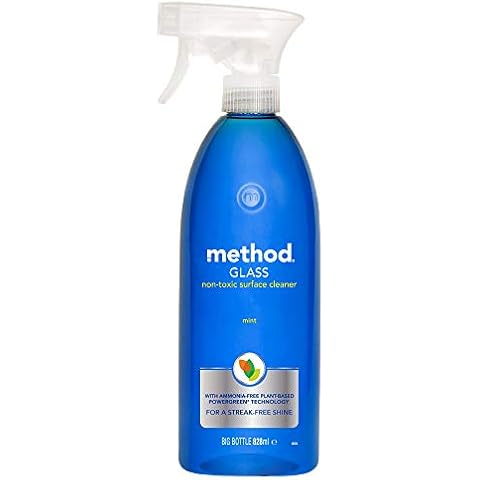 Method Glass Cleaner Spray, Mint, 828 ml (Pack of 1) Cover