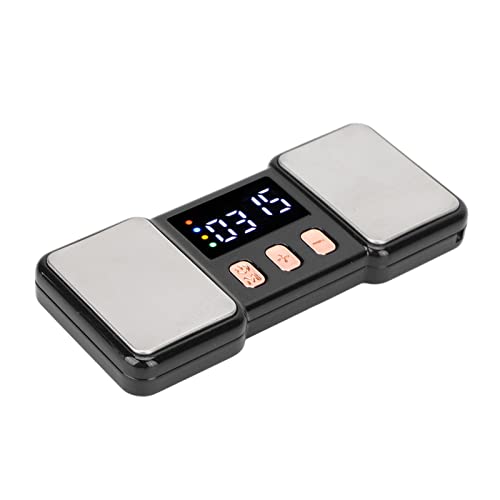 Electric Fingertip Massager Fingertip Massager, Fingertip Massager Finger Massage Mini Portable Pinpoint Fatigue Relief Finger Massage Device With Lanyard (Metallic Black) #TOP24