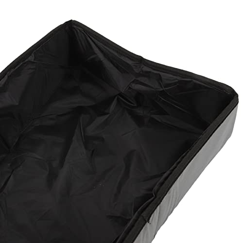 Arenero Plegable para Gatos de Tela Portable Gris miniatura 7