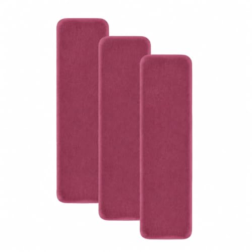 Image of Timber Acoustics Soundproofing Wooden Foam Panels, Acoustic Room Treatment (Set of 3) (1' x 3' x 1.5 inch) (Wine)