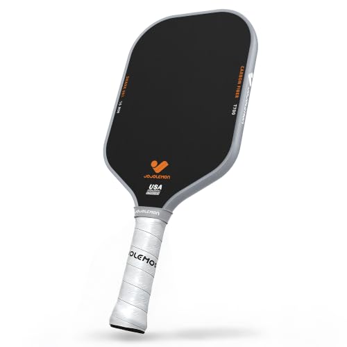 JOJOLEMON Pickleball Paddles, Raw Carbon Fiber Rackets...