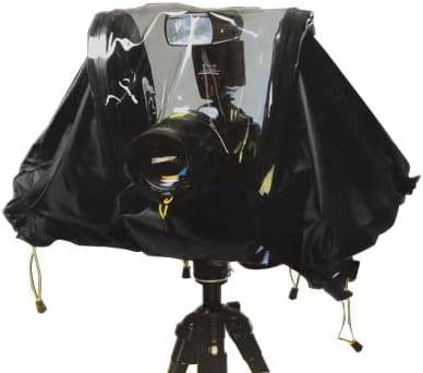 Hook Loop Fastener Zipper Closure Digital SLR Camera Rain Cover