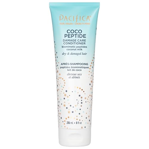 Pacifica Coco Peptide Damage Care Conditioner, Haircare, Repair Split Ends and Breakage, Hair Repair...