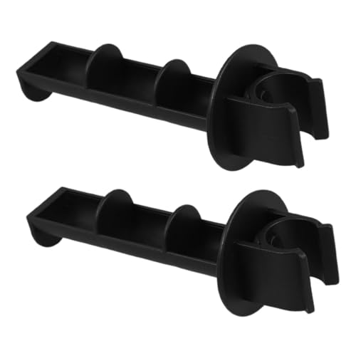 YOSADIER 2個 トイレットペーパーホルダー交換用ロッド 耐久性製 車椅子用ユニバーサルフィット 簡単取り付け 高齢者介護用ベッドサイド便座