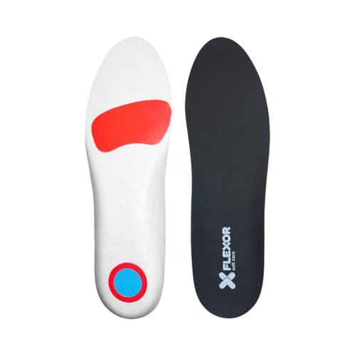 FLEXOR   Plantillas Latex ECO para espolón calcáneo con forro transpirable | Absorción de impacto y comodidad en la pisada unisex Flexor   37/38