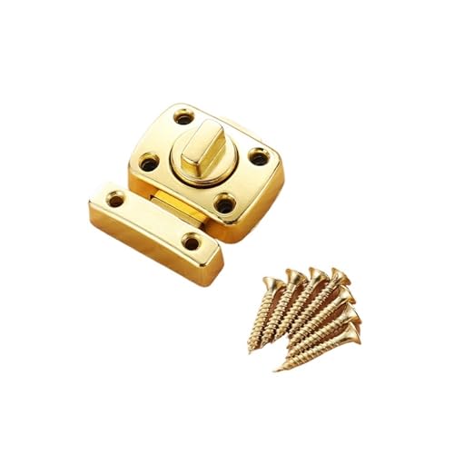 Herraje de pestillo para puerta de alta resistencia con acabado dorado GOLD-S 2