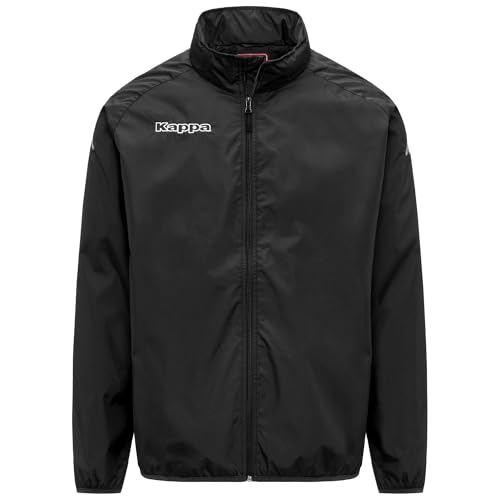 Kappa Martio Chaqueta Entrenamiento, Unisex Niños, Negro (Black), 12 Años