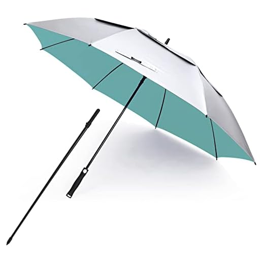 Best umbrella fot wind G4Free Vented UV Golf/Beach Umbrella