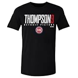 500 LEVEL Ausar Thompson Detroit Pistons Shirt - Ausar Thompson Detroit Pistons Elite WHT (Black, Small)