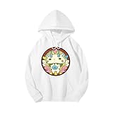 [GDGENMG] パーカー メンズ 長袖 妖怪ウォッチ スウェットシャツ おしゃれ ゆったり カジュアル フード付き トレーナー スウェット プルオーバー 男女兼用 ルームウェア 春服 秋服 3XL