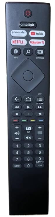Ersatz für Philips Fernbedienung tv für Fernbedienung Philips Fernseher,Vorprogrammierung