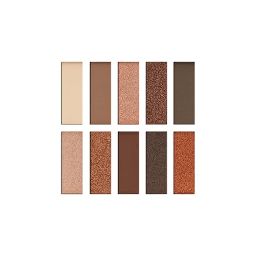 Image of Glam21 Shades of Trend Eyeshadow Palette | 10 Highly Pigmented Shades |Smudge Free & Long-Lasting| Shimmery Finish| 4gm - Shade -02