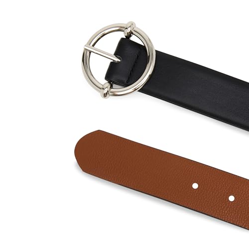 Steve Madden Women's Cherish Reversible Pant Belt3