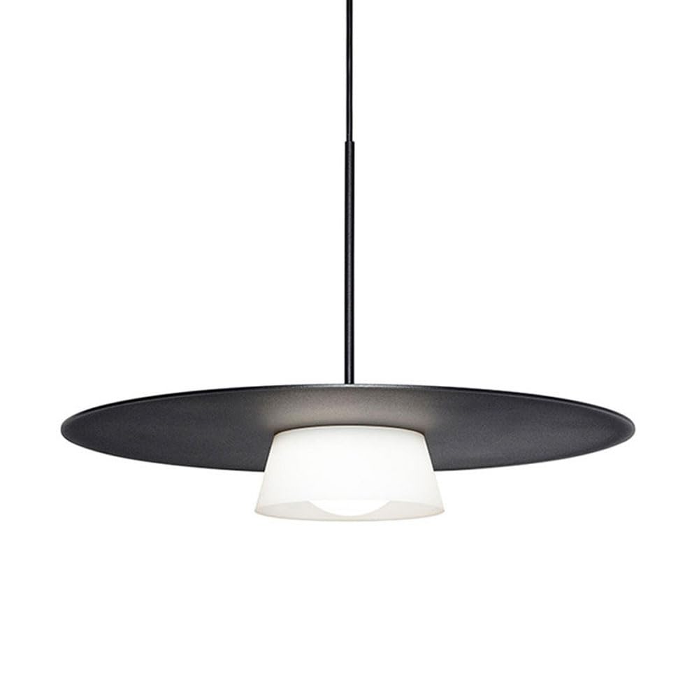 Żyrandol Retro Loft 1 lekki czarny żelazny regulowana wysokość