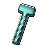 Elektrischer Bartschneider für Herren: Gesichtshaarschneider, Haarschneider, einstellbare Einstellung, Schneiden aus Edelstahl, Nachfülleinheit | Rasiergerät aus Aluminium