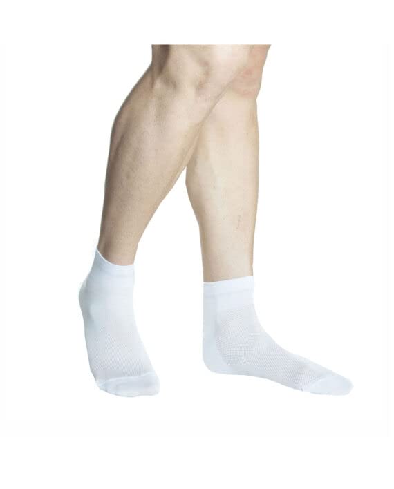 Renato Balestra linea Jeans - 6 Paia Calzini alla caviglia unisex per uomo e donna in cotone filo di scozia traspirante mod. Traspir