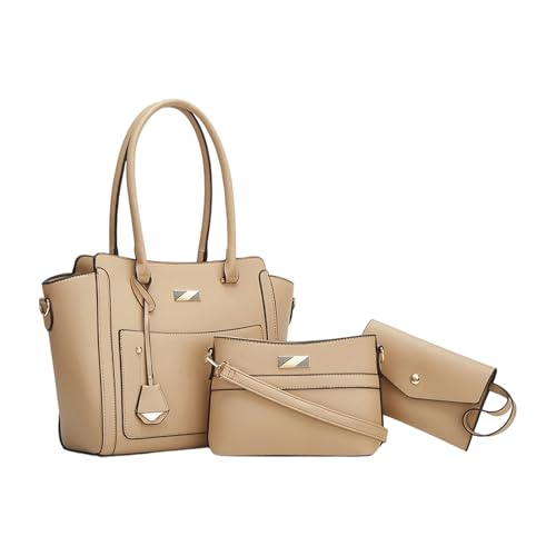 Sac à bandoulière sangle réglable lot de 3 maroquinerie femme mode urbaine collection 2026