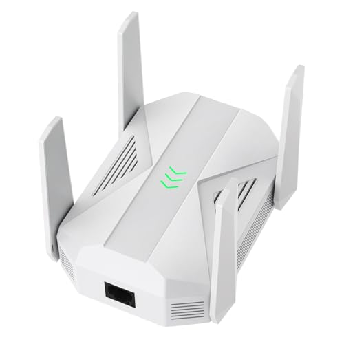 2025 AC2100 WiFi Extender – WiFi Extender Signal Booster with Gigabit Ethernet Port, WiFi Booster Dual-Band(5.8G&2.4G) Coverage to 12888 sp.ft, Faster Speed, Compatible with Multiple Devices