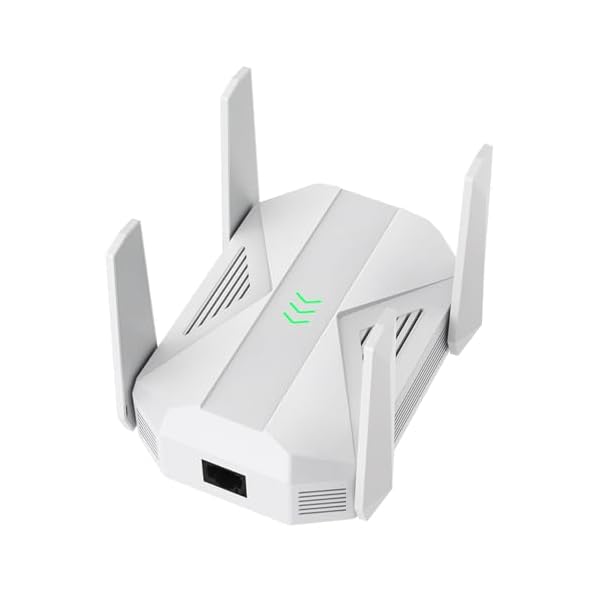 2025 AC2100 WiFi Extender - WiFi Extender Signal Booster with Gigabit Ethernet Port, WiFi Booster Dual-Band(5.8G&2.4G) Coverage to 12888 sp.ft, Faster Speed, Compatible with Multiple Devices