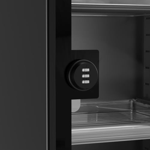 AUTENS 除湿ドライキャビネットボックス コンビネーションロック付き デジタルコントロール ノイズレス 省エネ カメラレンズ/電子機器/収集品収納用 温度湿度LEDスクリーン (100L) AD-100P の商品画像 5