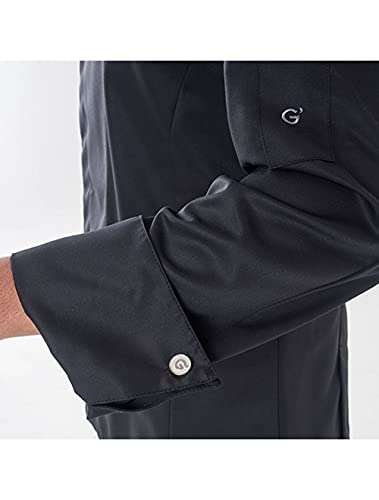 GIBLOR'S Giacca Chef Vincent, Colore Nero, Air Web...