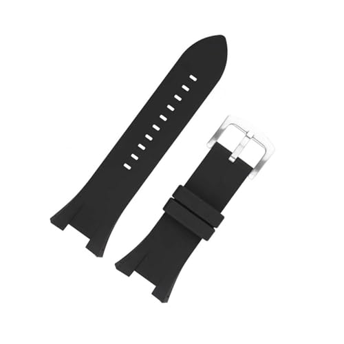 Correa de reloj goma compatible con Armani AX1803 AX1802 y AX1050 pulsera deportiva 32mm