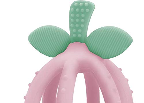 Miniatura 3 de Itzy Ritzy - Cepillo de dientes para dentición y entrenamiento, de silicona, sin BPA, mordedera Bitzy Biter en forma de limón, con múltiples