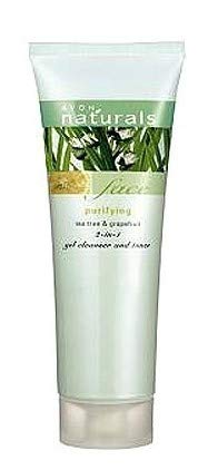 Avon Naturals 2-in-1 Purifying Tea Tree & Grapefruit Gel Cleanser
