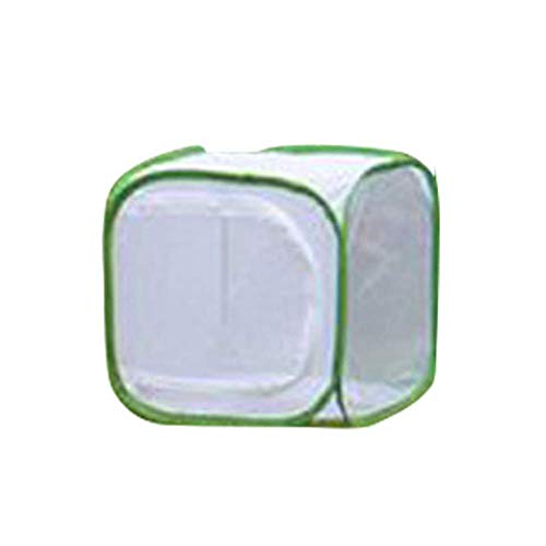 nakw88 Insect Cage Garden Pet Mantis Tool Zipper Net Cloth Breeding Home Folding Light Transmission Seedling Incubator Butterfly Grasshopper Handle(S)